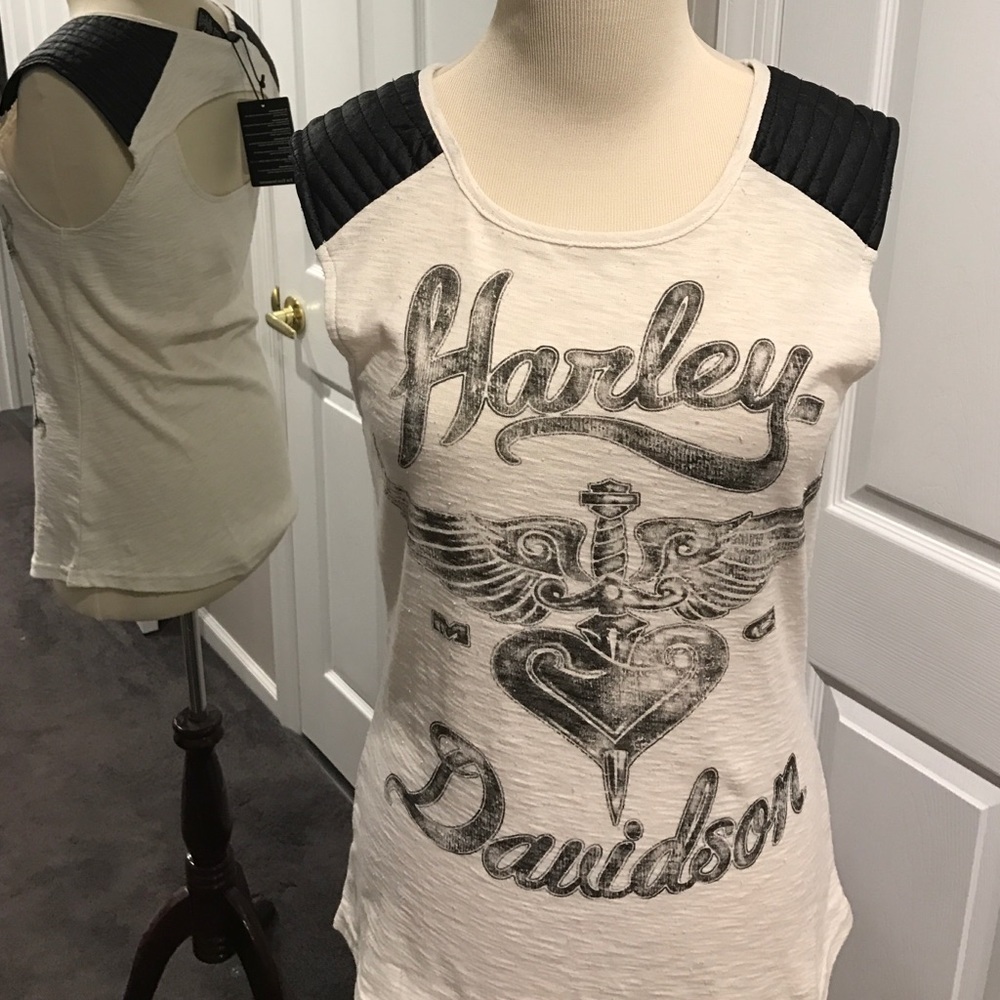 Ladies Sz M Harley Top